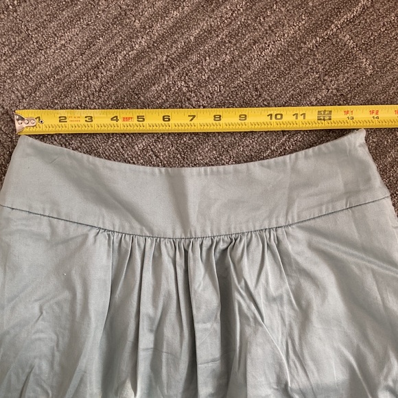 LOFT Ann Taylor Teal Skirt w/ Pockets - Picture 8 of 8